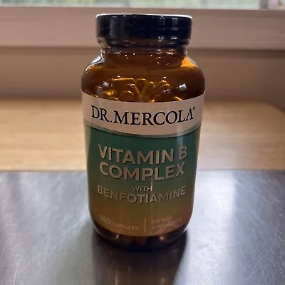 Dr. Mercola Vitamin B Complex With Benfotiamine - 180 Capsules • $79.95