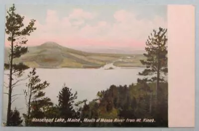 Moose River From Mt. Kineo Moosehead Lake ME Maine UDB Postcard (#8095) • $5.99