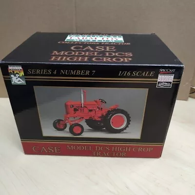 SpecCast  Museum Series 4 #7 1/16 Case DCS High Crop Tractor NIB W/Broken Seat • $84.99