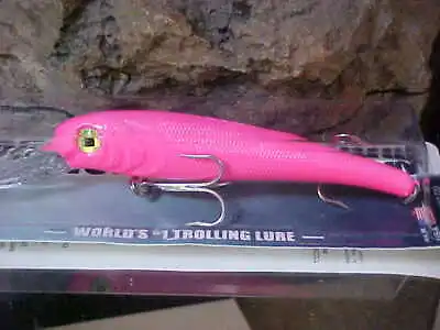 Mann's (NEW)Textured Stretch 25+ BIGFISH Trolling Lure T25-80  In COLOR  PINK  • $18.56