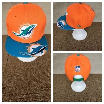 Miami Dolphins Nfl Football Snapback Hat. • $25