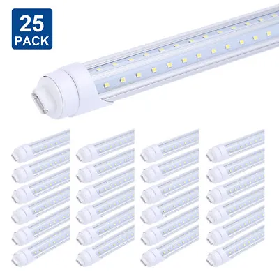 T8/T10/T12 8FT LED Tube Light Bulbs R17D/HO Base V Shaped LED Tube Replacement  • $288.99