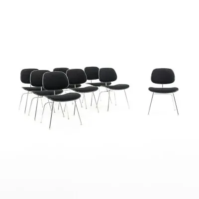 1970s Herman Miller Eames DCMU Chair With Black Fabric Upholstery 8x Available • £602.63