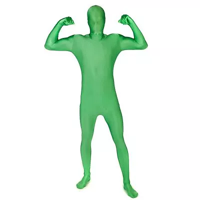 Adult MSUIT By Morphsuits Green Second Skin Body Suit Costume St Patrick`s Day • $34.95