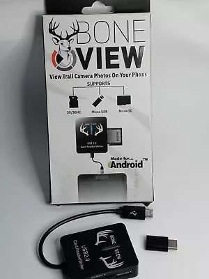 BoneView SD Micro SD Memory Card Reader Trail Camera Viewer For Android Micro... • $24