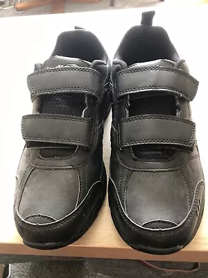 Mens Black Avia Union 11 Strap Trainers Size 7.5 Uk • £5