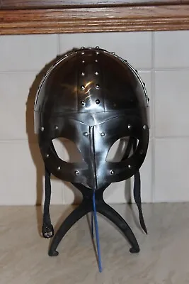 Viking Norse Spectacle Medieval Armor Costume Helmet W/Liner • £44.99