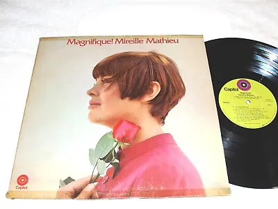 Mireille Mathieu  Magnifique!  1970 Pop LP VG+ Original Capitol #ST-417 • $3.95