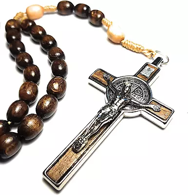 Made In Italy Rosary Blessed By Pope Francis Vatican Rome Holy Father Medal C • $13.81