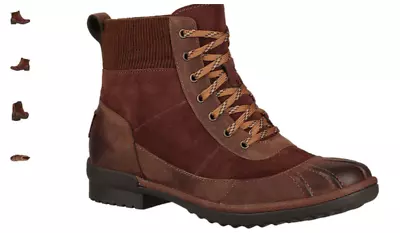 UGG Cayli Coconut Shell Rain Boot Lace-up Duck Bootie Women's US Sizes 5-12/NEW! • $49.95