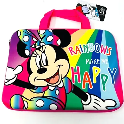 Minnie Mouse Laptop Girls Tech Case Bag 13  Padded Tablet Case NWT • $5