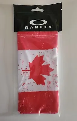 Oakley Micro Fiber Storage Bag Pouch *brand New* In Package (canada Flag) • $22.08