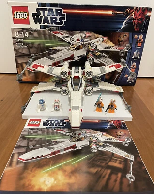 £126.64 • Buy LEGO Star Wars: X-Wing Starfighter (9493) Retired - 100% Complete Mint Condition