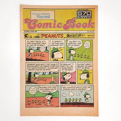 Vintage 1980 Newspaper Comic Section Peanuts Superman Blondie Andy Capp Hagar • $9.46