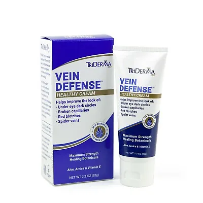$16.99 • Buy TriDerma Vein Defense Healthy Cream 2.2 Ounces
