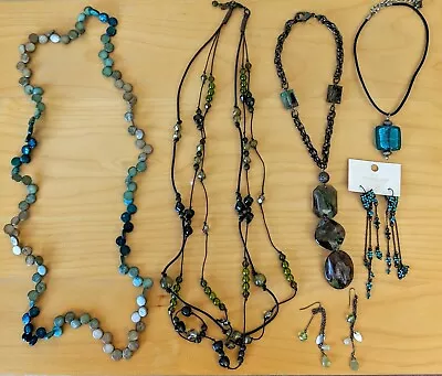 £14.99 • Buy 6 (Six) Piece Costume Jewelry Bundle   East River Island  Necklace  Earrings