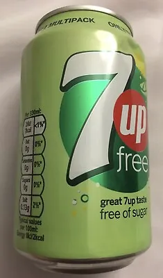 Unopened 7up Sugar Free Empty Can (factory Error) • £200