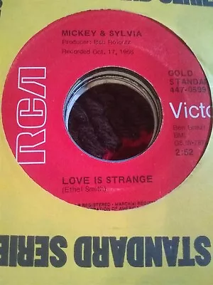 Mickey & Sylvia Love Is Strange / Love Is A Treasure ~ RCA Victor 45 +sleeve • $4.77
