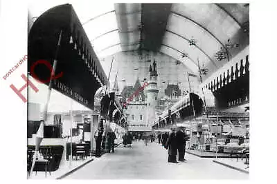 Postcard_ Daily Mail Ideal Home Exhibition 1956 Main Hall With Fairy Castle • £2.39