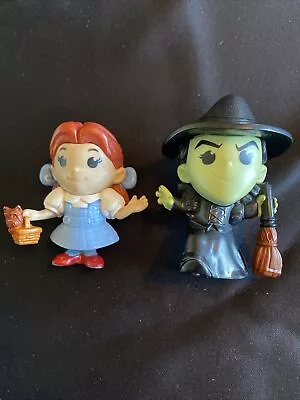 McDonalds Wizard Of Oz Figures Dorothy Toto And Wicked  Witch Halloween • $5.49