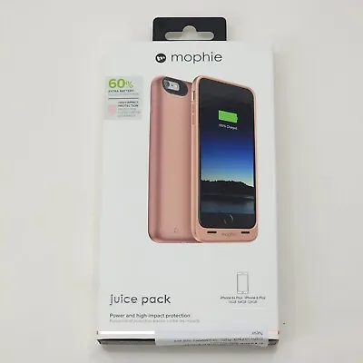 Mophie Juice Pack External Battery Case For IPhone 6 Plus/6s Plus - Rose Gold • $9.99