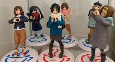 K-ON! Figure Yui Ritsu Azusa Mio Tsumugi Winter Version Set Lot Of 6 • $158.40