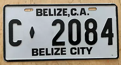 Mint Belize City Central America Auto License Plate   C 2084   C • $49.99