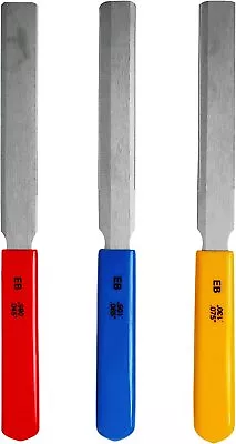 $38.99 • Buy Bass Guitar Nut Files Double Edge Fret Crowning Files Luthier Repair Tools 3Pcs