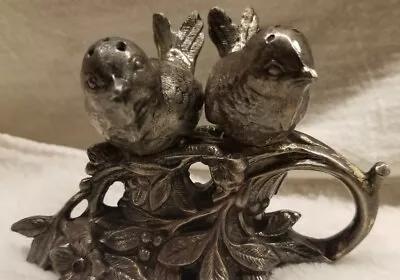 W. B. Mfg. Co. Two Birds Sitting On A Branch Pat. Appl'd For #121 Salt Shakers  • $19.99