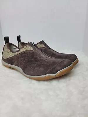 Merrell Lorelei  Shoes Women's Size 8. Suede Front Zip Up Espresso J68748  • $45