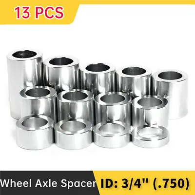 13 Pcs Wheel Axle Spacers ID 3/4  OD 1 1/8  For Harley Softail Heritage FLSTC • $29.88