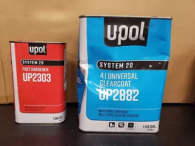 U-POL Universal Urethane Clear Coat Gallon Kit UP2882 W/ UP2303 Fast Hardener  • $100