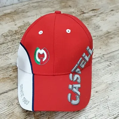 Castellani Team Baseball Cap Hat Rio 2016 Olympics Red & White • £16.99