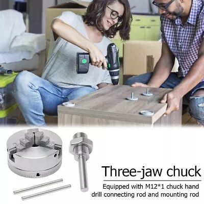 Easy To Handle Metal Chuck For Smooth And Precise Drilling On For Lathe • £10.61