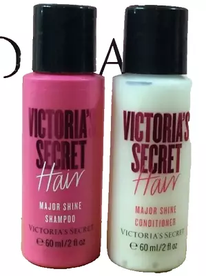 NEW VICTORIA'S SECRET HAIR MAJOR SHINE SHAMPOO AND CONDITIONER SET 2oZ 60ML RARE • $34.99