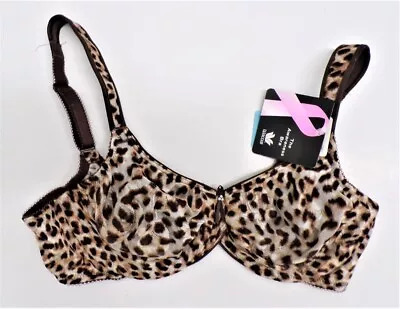 WACOAL Awareness UW Bra 855167  Into The Wild  Leopard Animal Print 36C NWT • $31.50