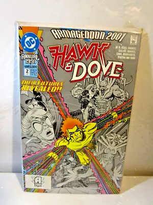 Hawk & Dove Annual #2 Annual 1991 DC Comics BAGGED BOARDED • $11.13