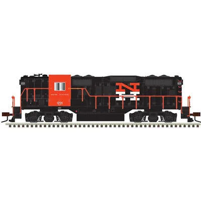 Atlas Model Railroad 40005351 N Scale New Haven GP-9 Silver Locomotive #1221 • $105.95