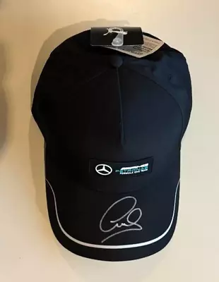 Lewis Hamilton Signed Mercedes F1 Cap With COA • £79.95