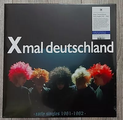 Xmal Deutschland Early Singles 1981-1982 Splatter Vinyl 300 Only See Description • £49.99