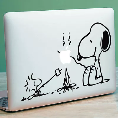 SNOOPY & PEANUTS Apple MacBook Decal Sticker Fits All MacBook Models • £5.49