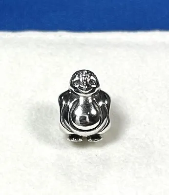 Authentic Pandora Sterling Silver Penguin Animal Charm 790423 Retired • £21.23