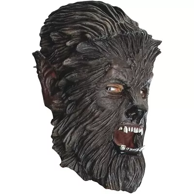Wolfman Mask Adult Scary Halloween Costume Fancy Dress • $7.60