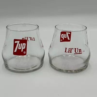 Vintage • 1970's • 7up • The Uncola Lil' Un • Drinking Glasses • Collectibles • $17.95