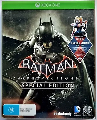 Batman Arkham Knight Special Edition Steelbook G2 | Microsoft Xbox One • $27.99