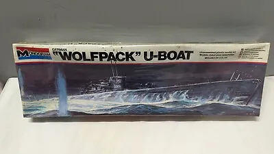 Monogram German U-Boat “Wolfpack” #3102 Model Kit 1:209 Scale - Factory Sealed • £33.99