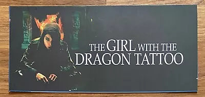 🌟 The Girl With The Dragon Tattoo - Movie Theater Mylar / Poster - 6x13 • $9.99