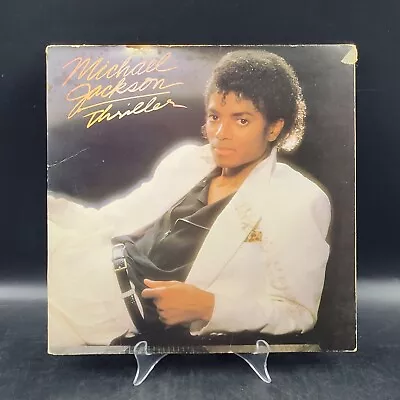 Vintage Michael Jackson Thriller Epic Vinyl Album Record • $12.99