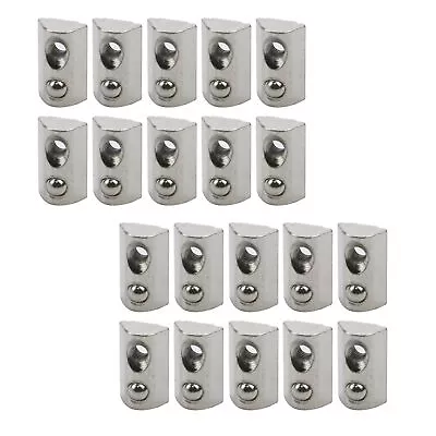 20 Pcs M5 Thread Hole T Nuts For European Standard T-Slot Aluminum Extrusion ... • $17.15