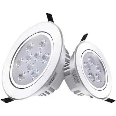 Dimmable Recessed LED Ceiling Downlight COB Spotlight Lamp 110V-240V 9/15/21/27W • $6.67